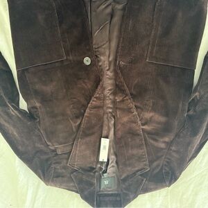 Banana Republic Dark Brown Corduroy Blazer